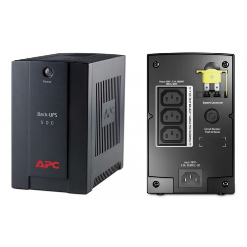 ИБП APC Back-UPS BX500CI 300Вт 500ВА черный